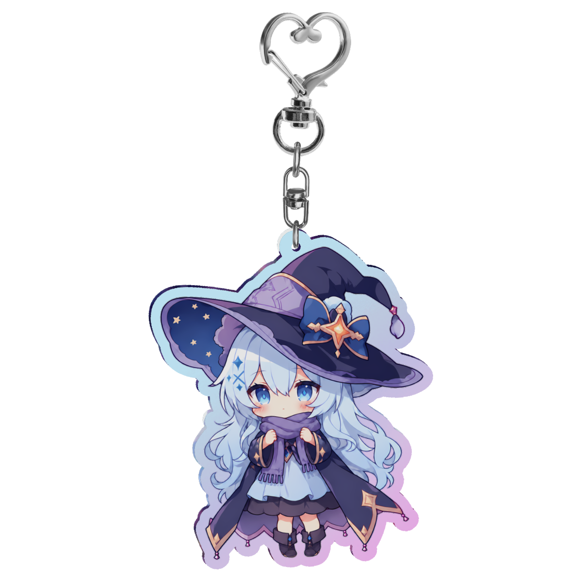 Skala The Sorceress - Cute Anime Keychain