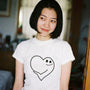 Good Vibes Heart - Cute Graphic T-Shirt