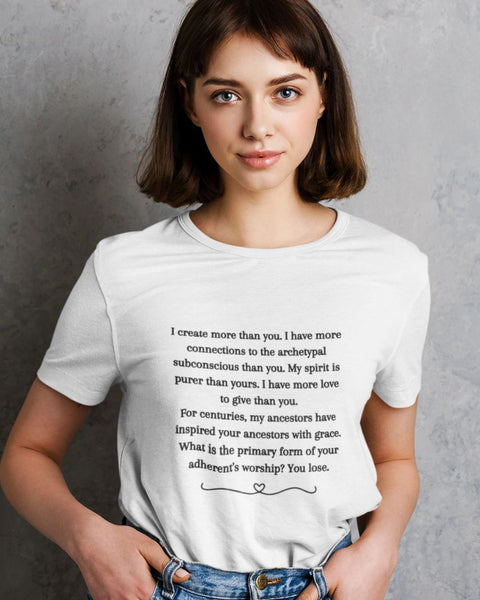 I Create More Than You - Relaxed Fit T-Shirt