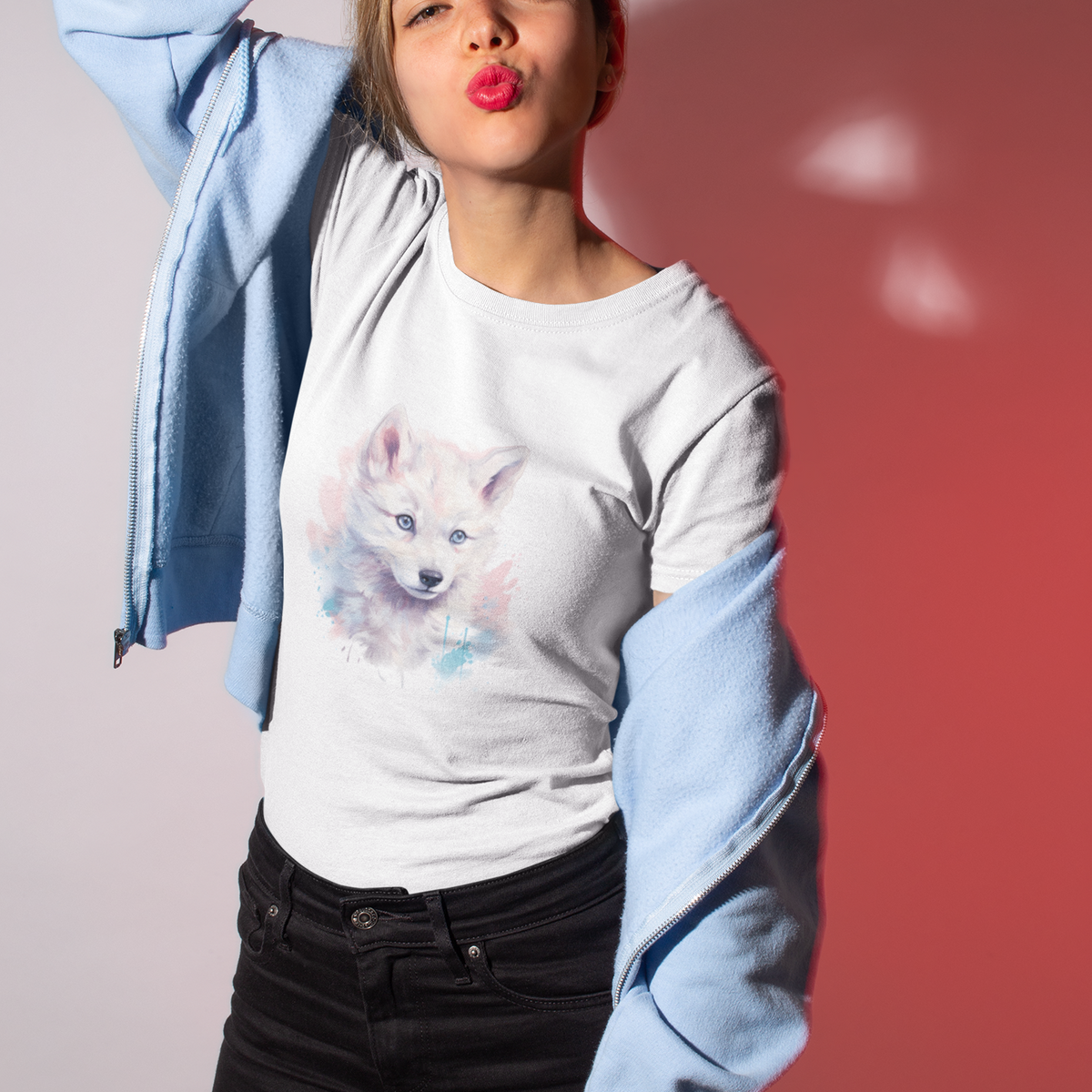 Igloo Muffin Pastel Delight - Cotton Graphic T-Shirt