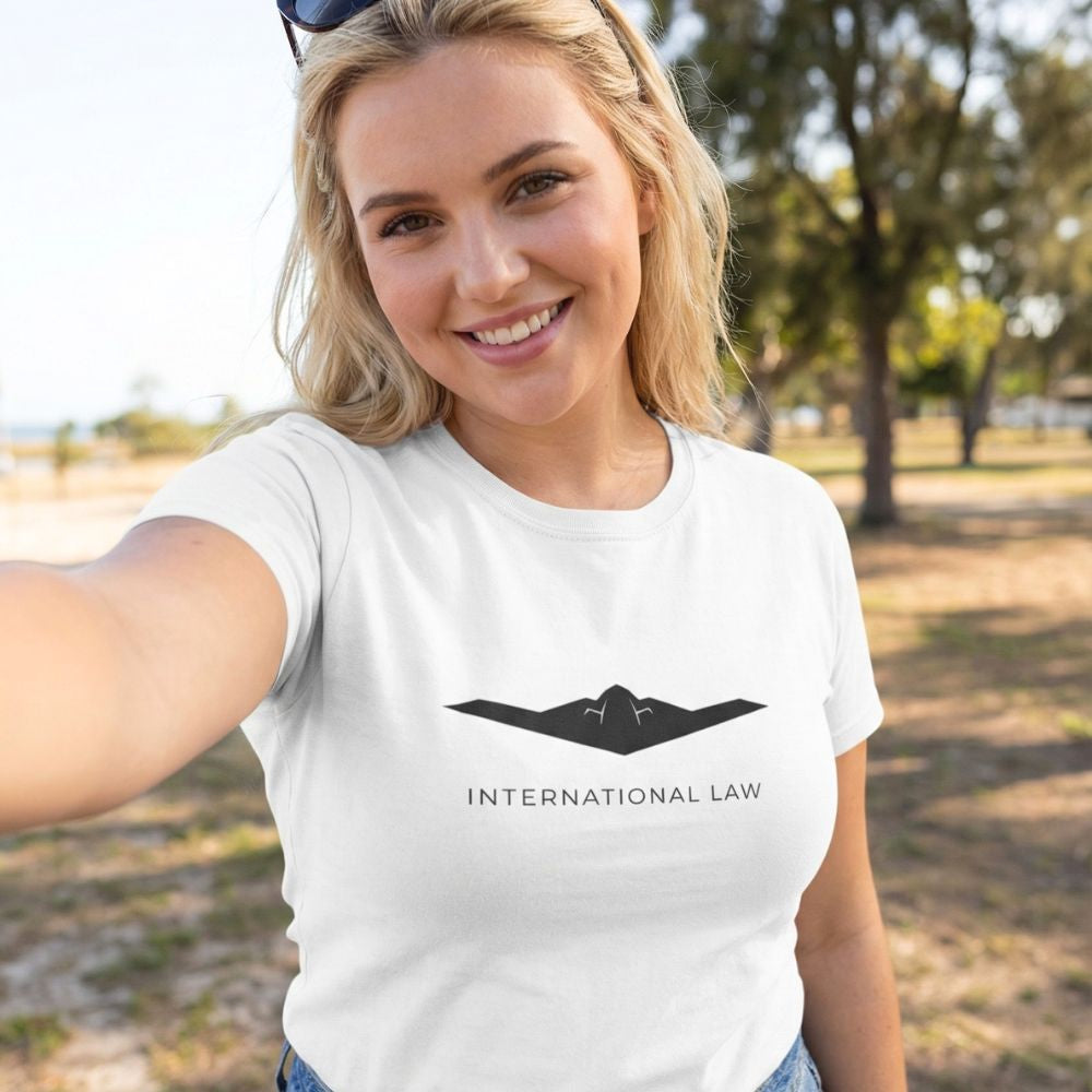 International Law Bomber Graphic T-Shirt