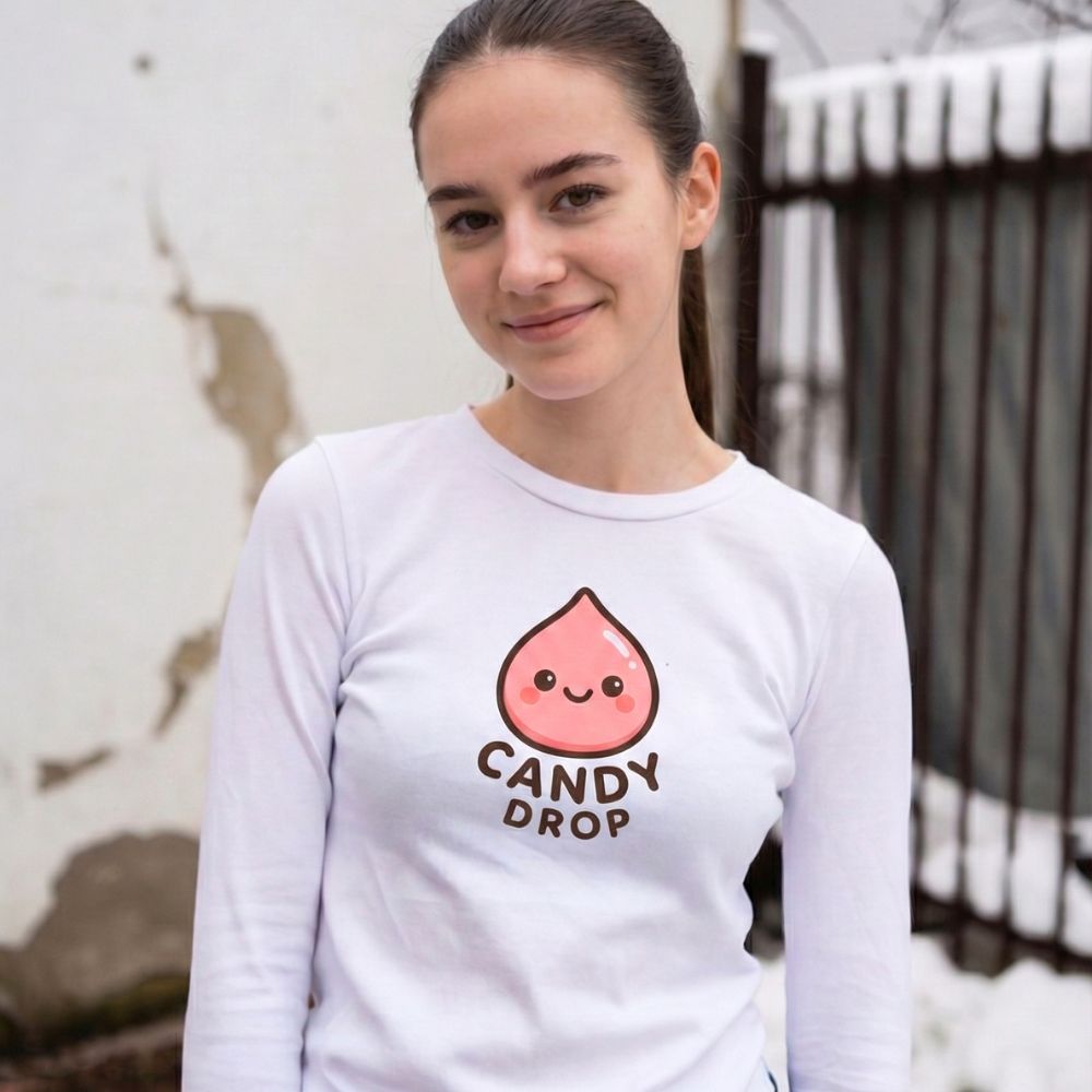 Candy Drop - Kawaii Long Sleeve T-Shirt