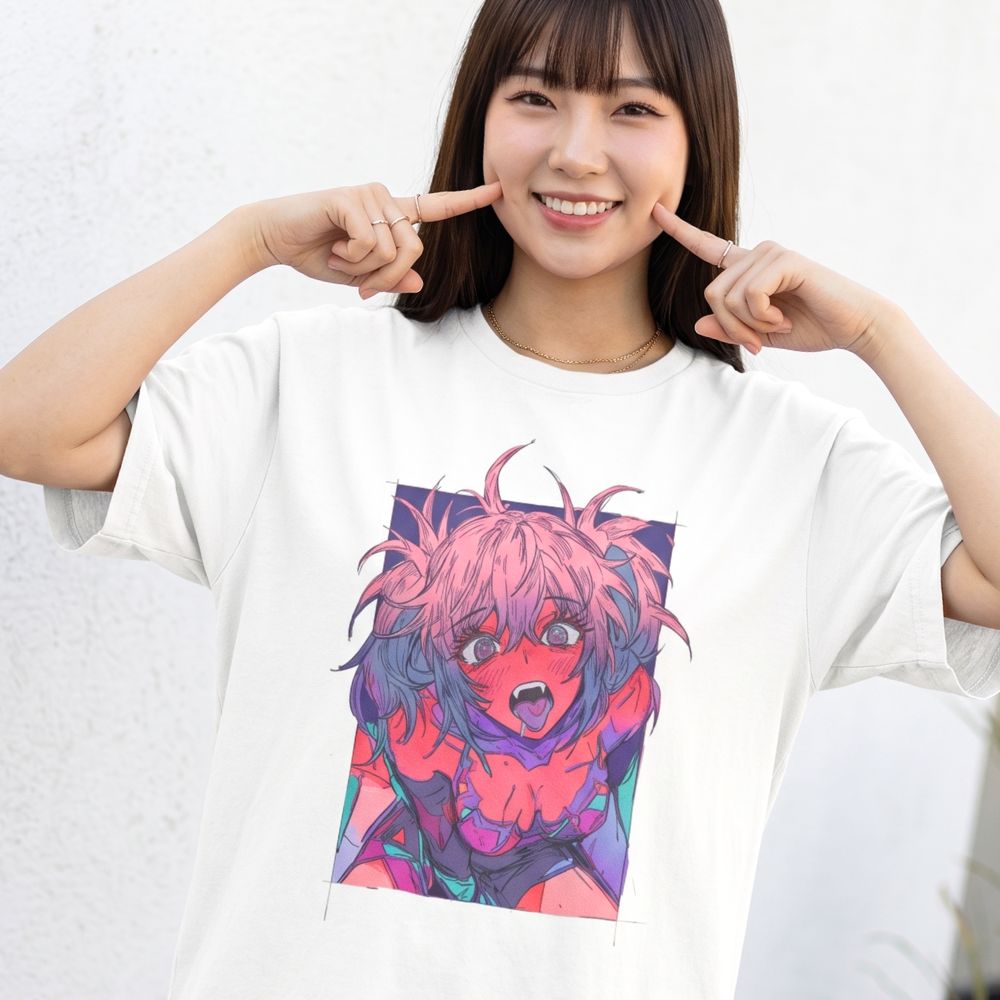 Rampage Illusion - Oversized Anime T-Shirt