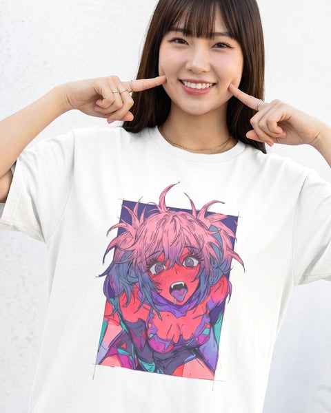 Rampage Illusion - Oversized Anime T-Shirt