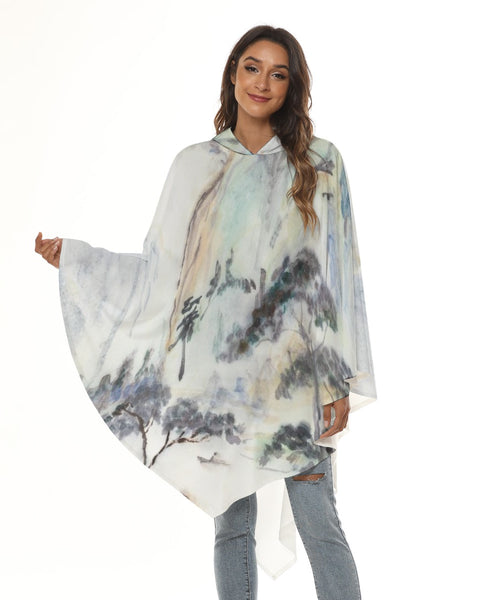 painted world japanese style fashion cloak