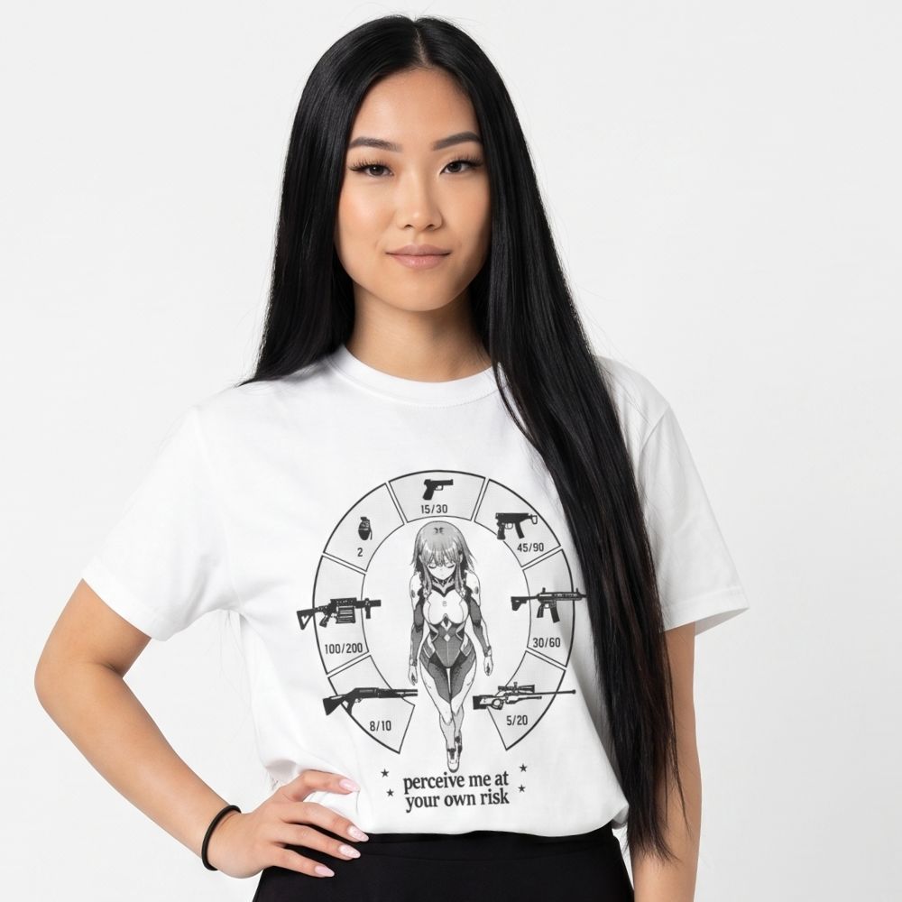 Perceive Me at Your Own Risk - Anime T-shirt