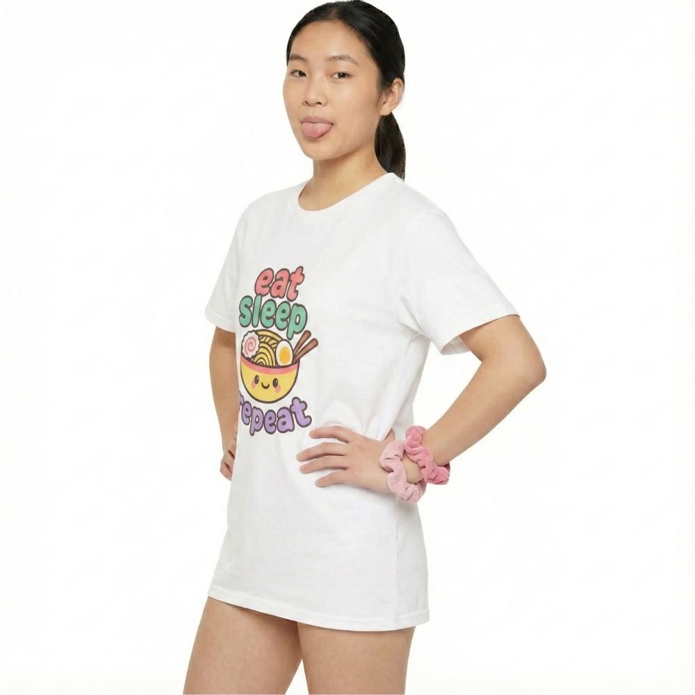 Eat Sleep Repeat - Cute Ramen Sleep T-Shirt
