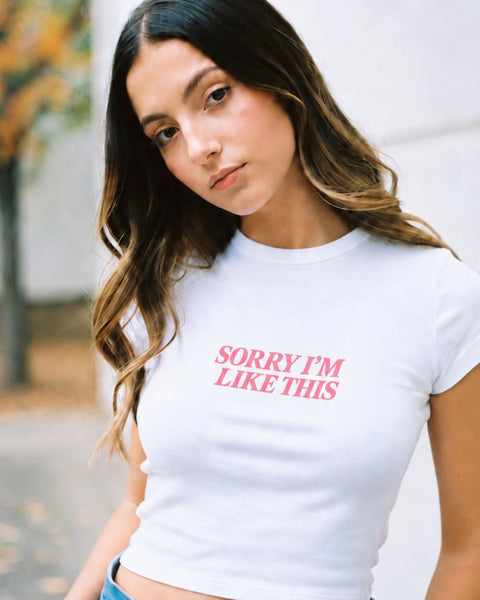 Sorry I'm Like This - Cute Baby Tee