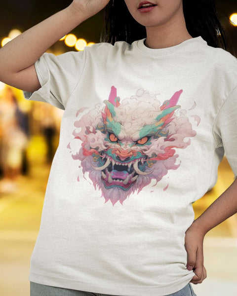 Spirit of the Dragon - Soft Cotton Graphic T-Shirt