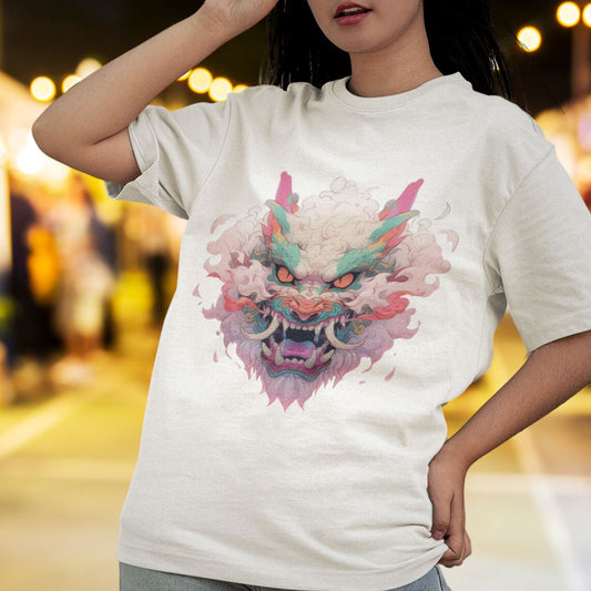 Spirit of the Dragon - Soft Cotton Graphic T-Shirt