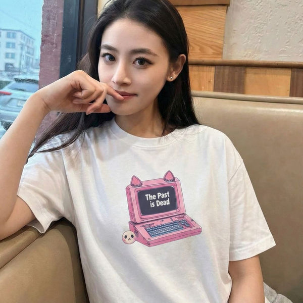 The Past is Dead - Cute Anime T-Shirt