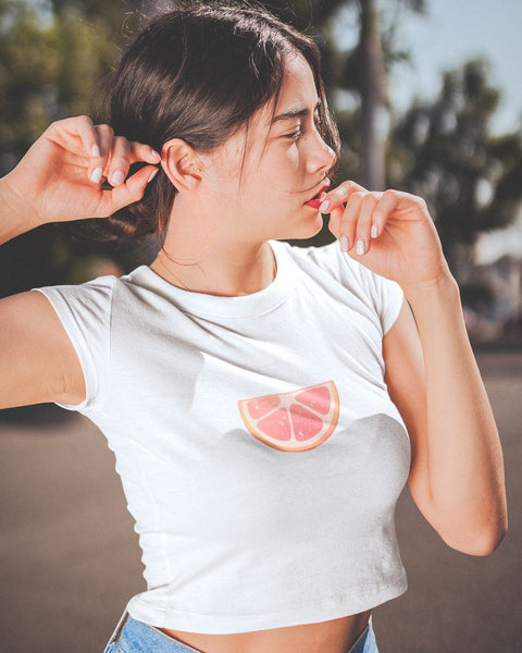 Grapefruit Art - Vintage-Style Cute Baby Tee