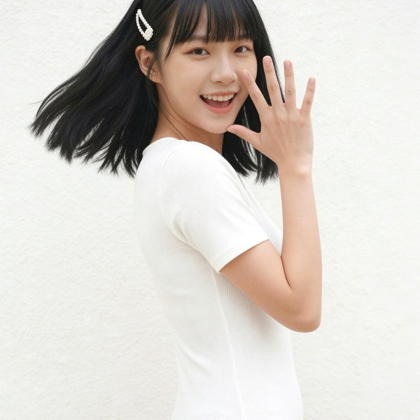 Miracle World White T-Shirt Bodysuit