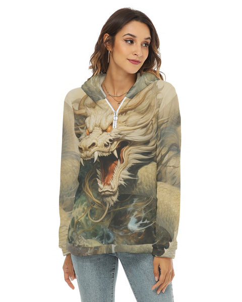 Legend Born - Borg Fleece Half-Zip Hoodie