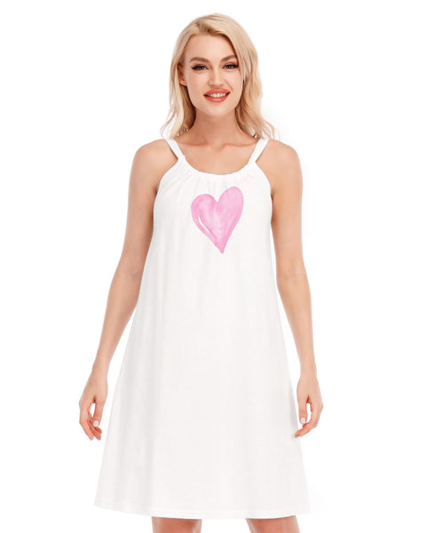Soft Heart - Cotton Cami Dress