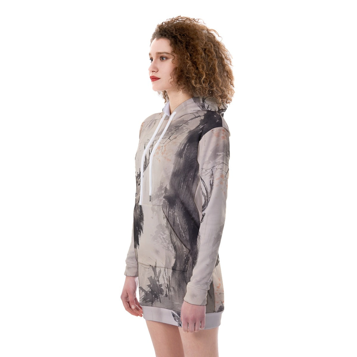 Balance - Premium Fleece Tunic Hoodie