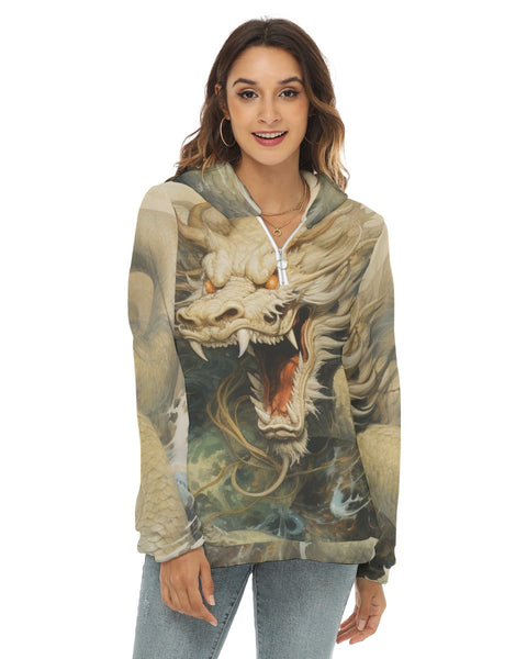 Legend Born - Borg Fleece Half-Zip Hoodie