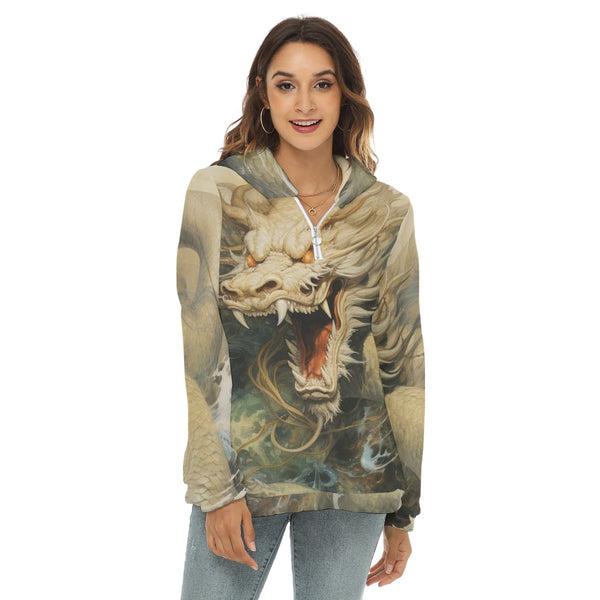 Legend Born - Borg Fleece Half-Zip Hoodie