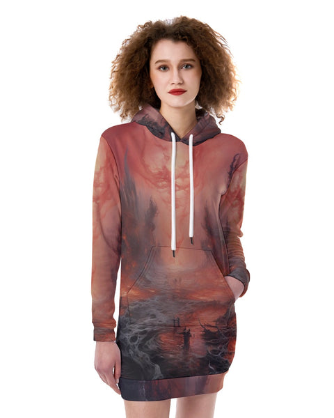Maelstrom - Premium Fleece Tunic Hoodie
