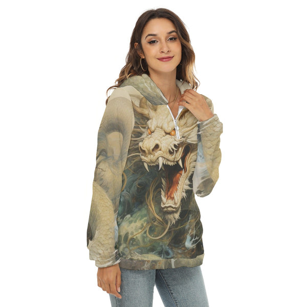 Legend Born - Borg Fleece Half-Zip Hoodie