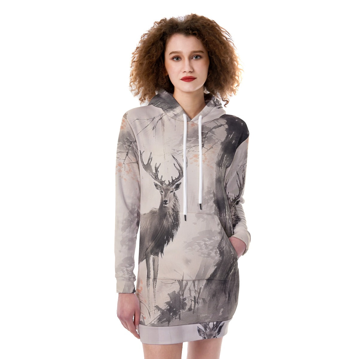 Balance - Premium Fleece Tunic Hoodie